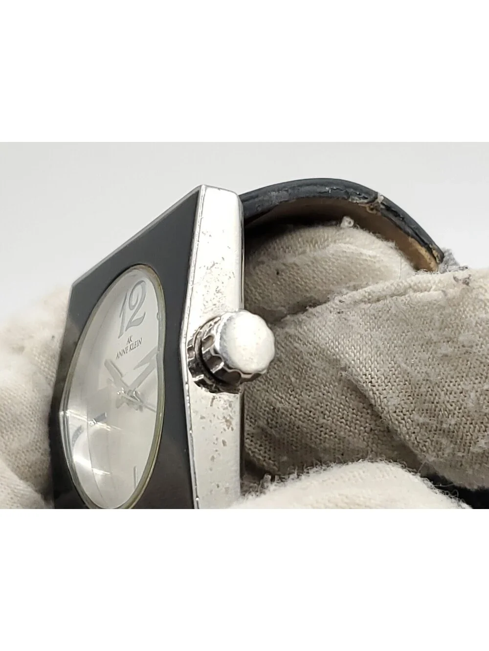 Anne Klein Watch Women New Battery Silver Dial 34mm